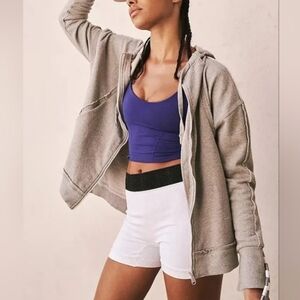 NWOT Free People FP MoveOne High Low Homent hoodie Size Small $138